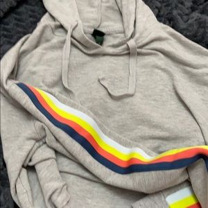 Crop hoodie pride